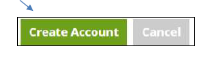 Screenshot of Create Account button
